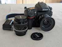 Nikon D800 (SC:14300) и два обектива