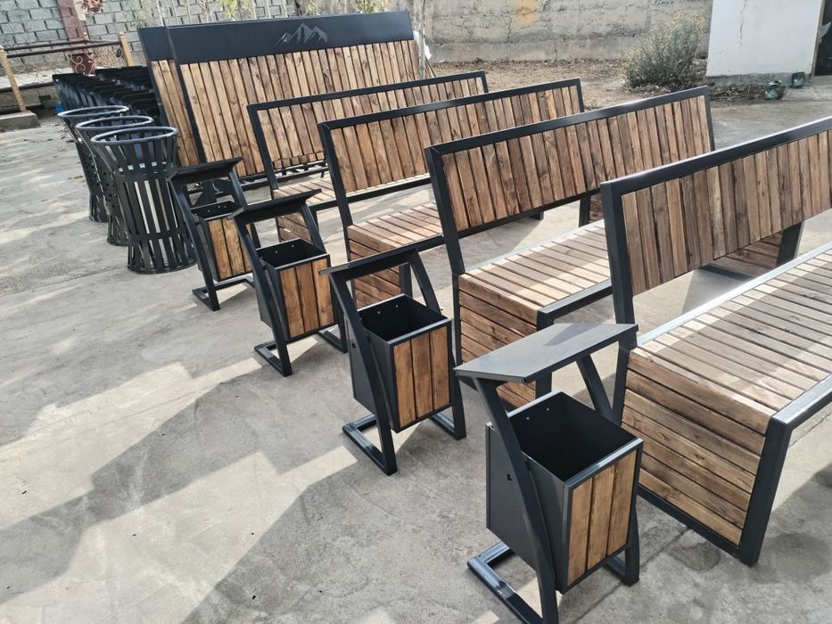 Скамейки урный лавки биседки