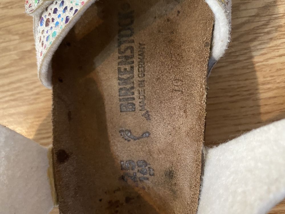 Sandale piele Birkenstock marimea 25