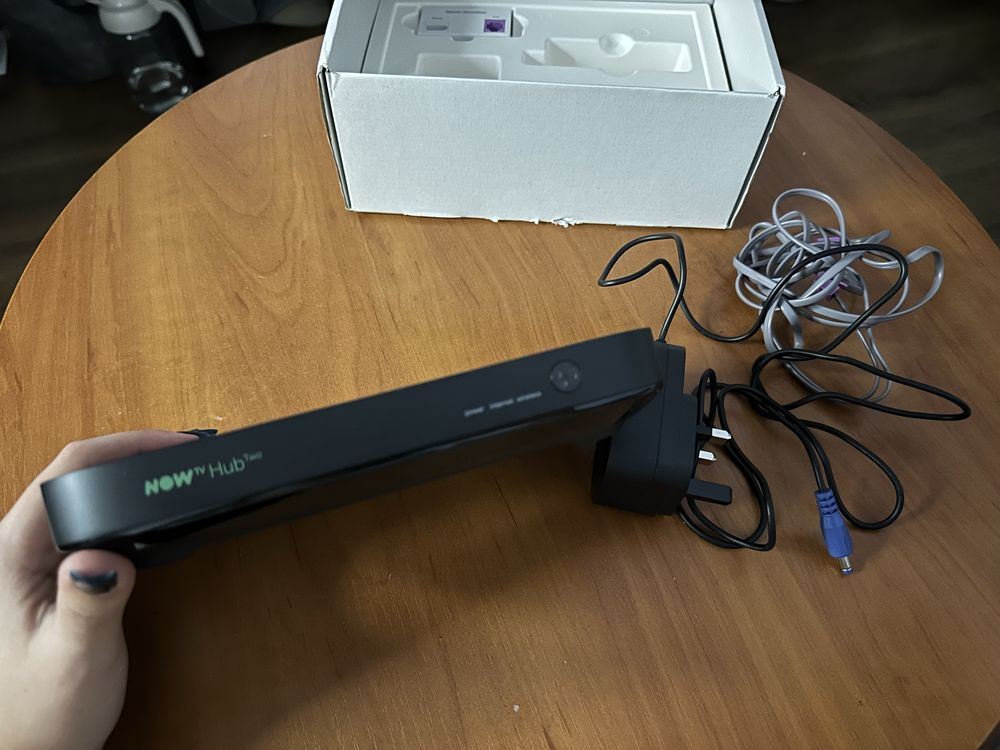 Now  TV Hub wireless router anglia