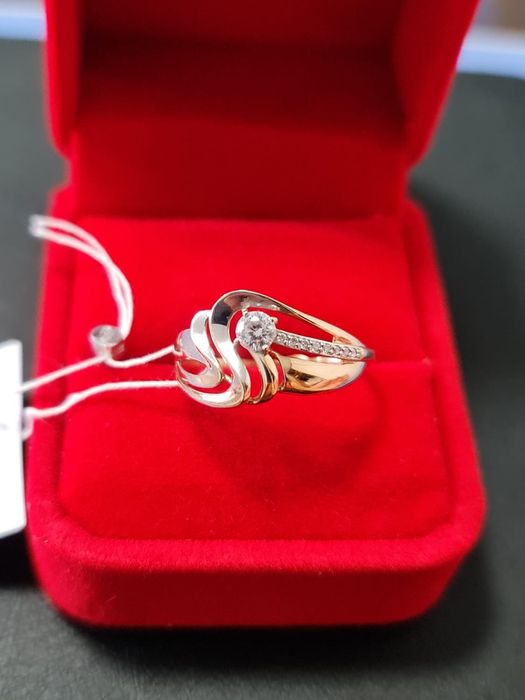 Новое золотое кольцо 20,5 размер