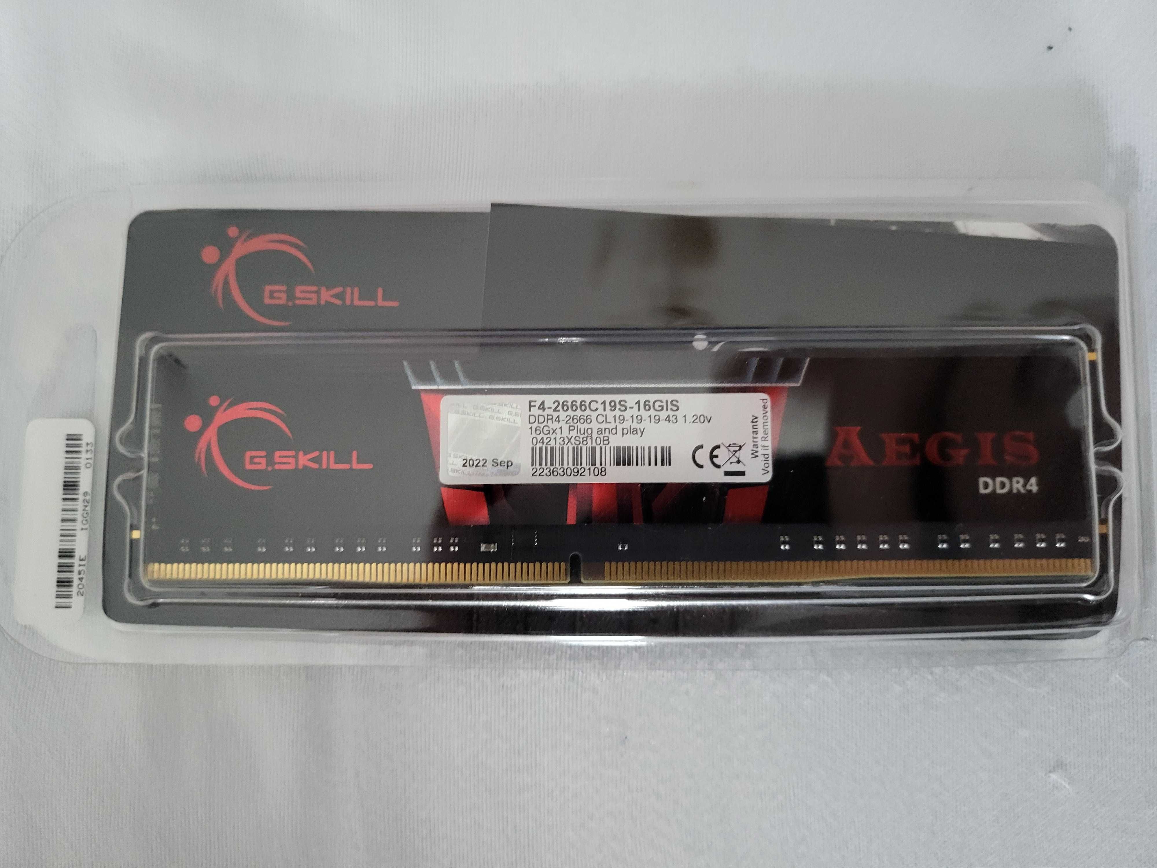 Memorie G.SKILL Aegis 32GB DDR4, 2666 MHz