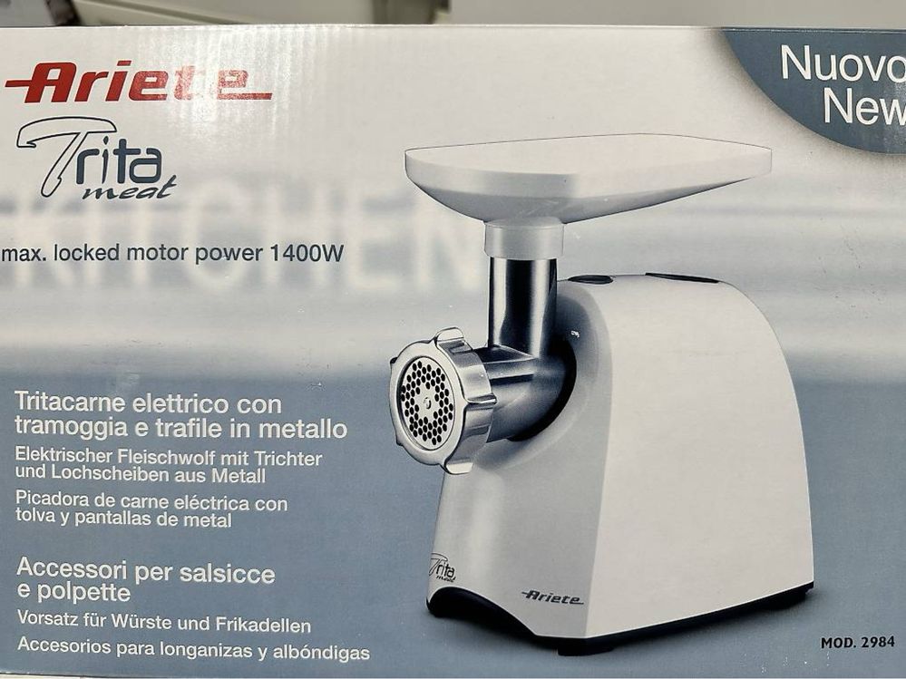 Лучшая мясорубка Ariete Trita Meat Mod. 2984