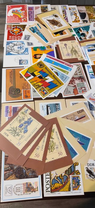 Carti postale anii 77' - 90' - Germania - Vatican - Geneva -  e.t.c