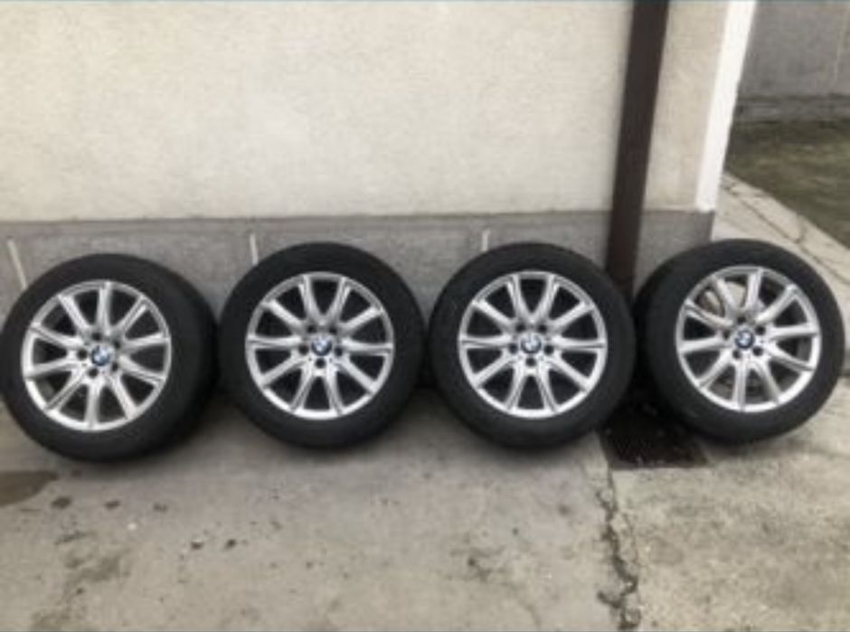 Jante Bmw Seria 5 F10/F11 cu cauc 225/55/R17 Bridgestone dot2016 3-4mm