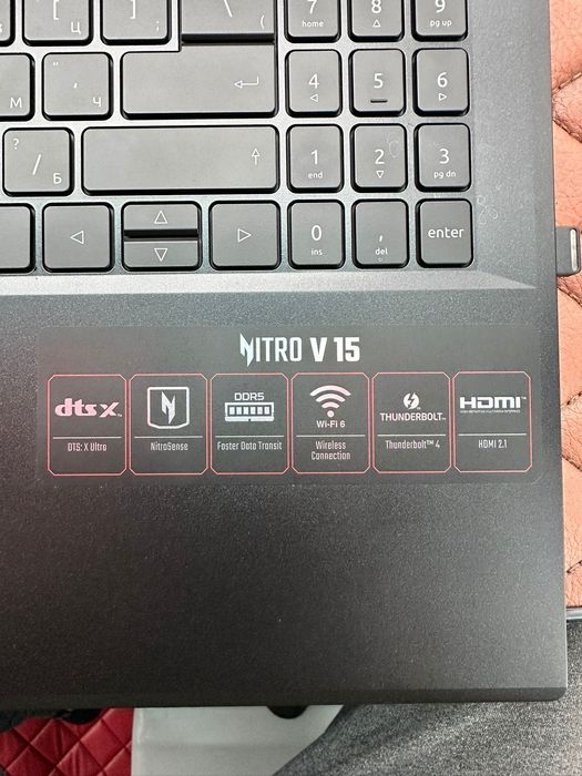 Чисто нов Гейминг Лаптоп Acer-Nitro V15 ANV 15-51-58MD, 15,6”, i5