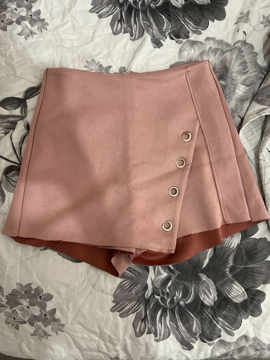 Велурена пола-панталон