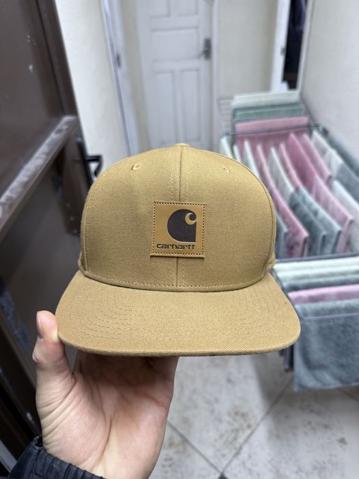 Кепка бейсболка carhartt коричневая