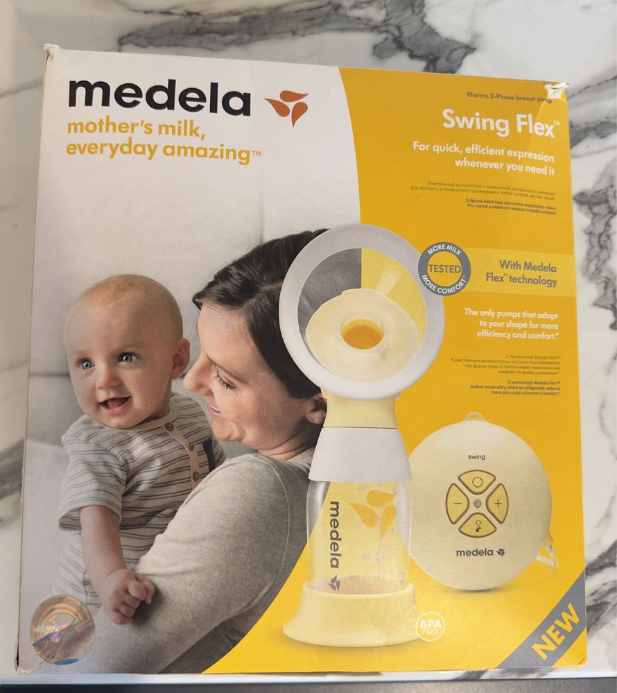 Двуфазна електрическа помпа за кърма Medela Swing Flex