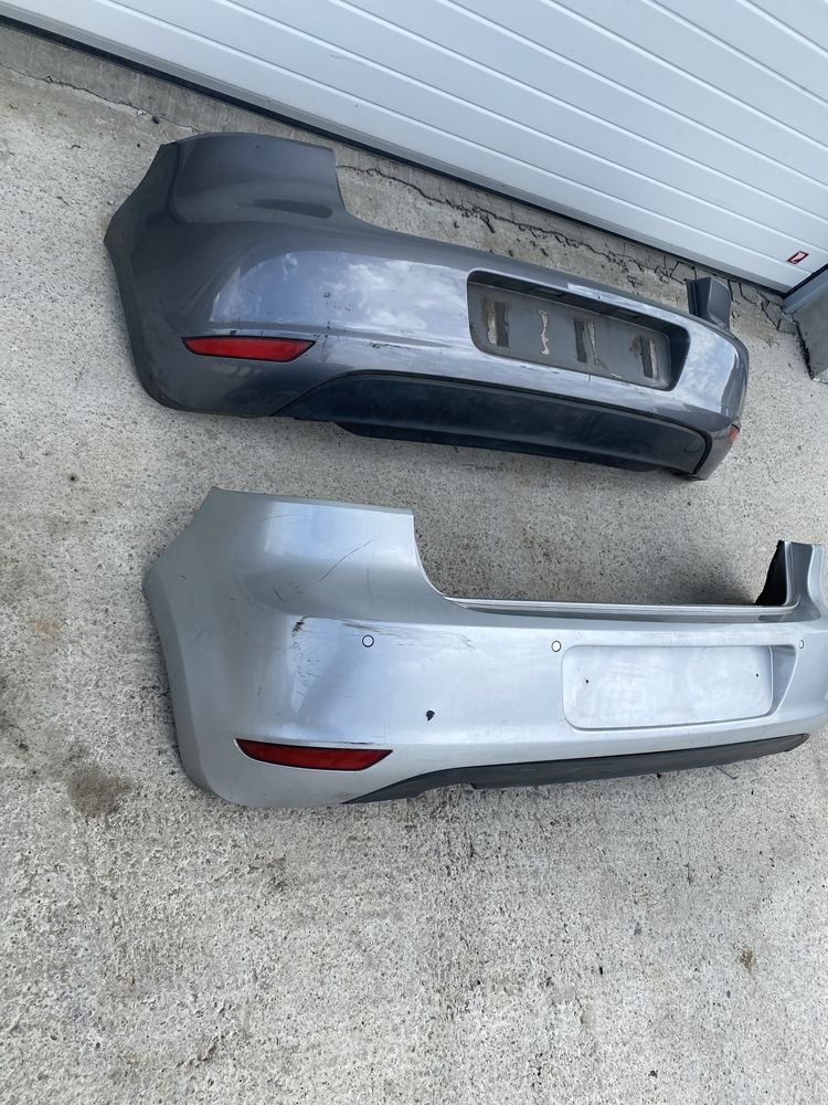 Bara spate cu senzori de parcare fara sezori parcare Vw Golf 6
