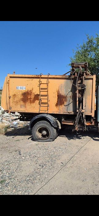 Установка Мусоровоз-Бункер на Зил