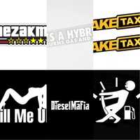 Стикери Fake taxi ,diesel,aezakmi