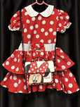 Rochiță fetițe Minnie + geantă