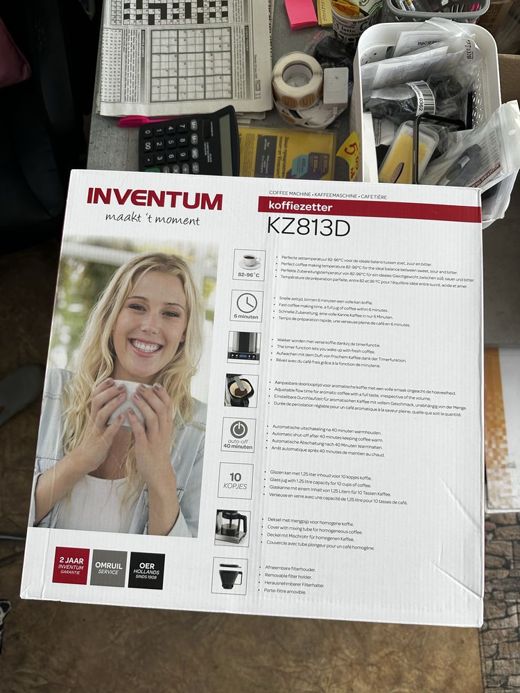 Чисто нова кафе машина Inventum KZ813D