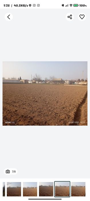 Surxondaryo viloyati Oltinsoy tumanida 27 Sotix Yer Maydoni Sotiladi