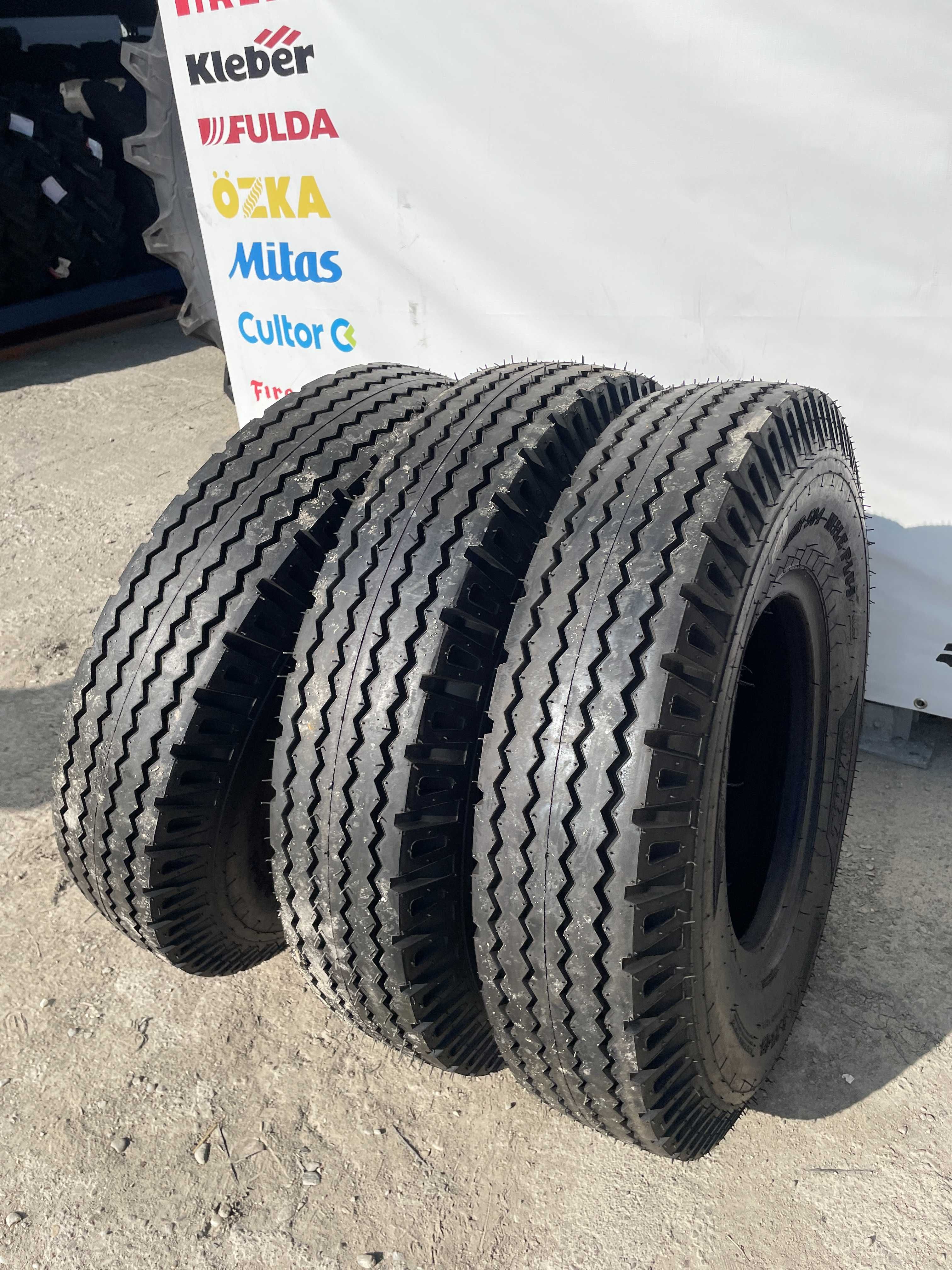 Cauciucuri noi 8.25-15 cu 18 pliuri marca MRL pentru trailer