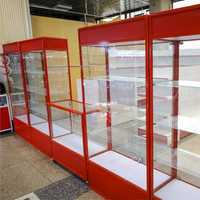 Прилавок витрина, витрина стеклянная, оборудование для магазина kyvp