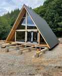 Executam cabane case din lemn metal