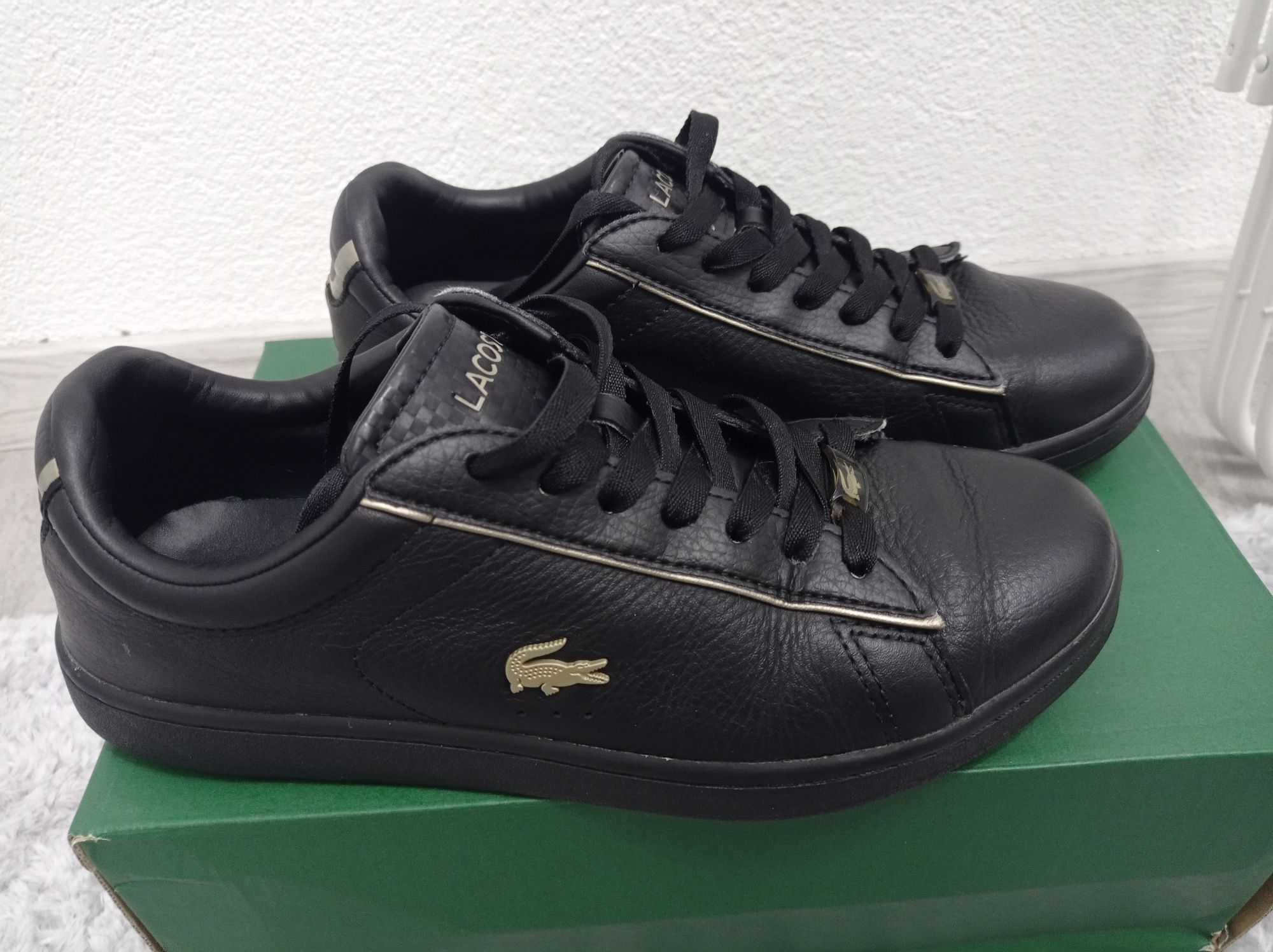 Кожени гуменки LACOSTE