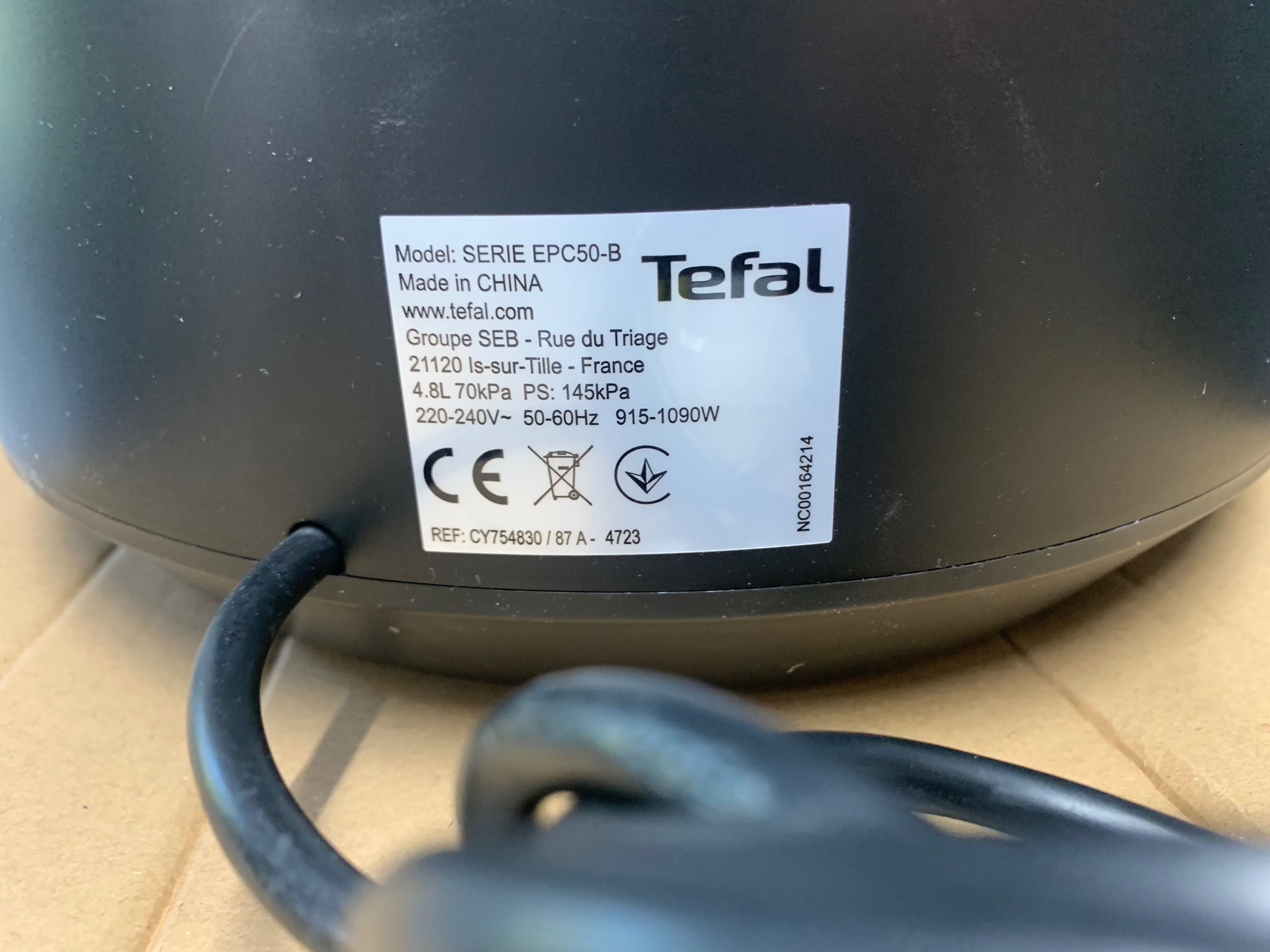 Oala sub presiune electrica TEFAL Turbo Cuisine CY754830, 10 programe