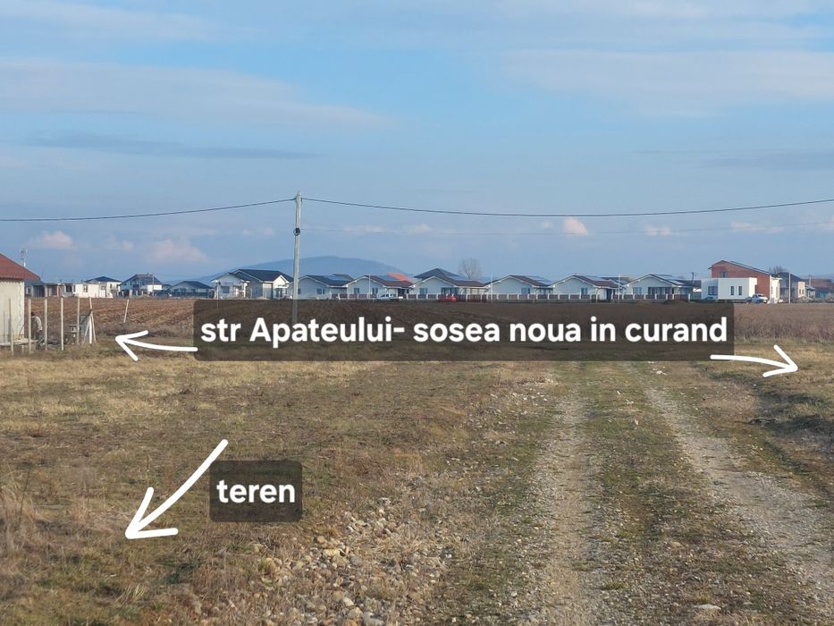 Teren Str Apateului langa Nufarul Grigorescu 2