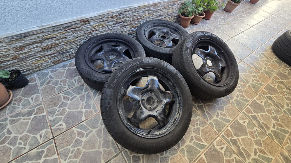 Jante structurate 4x100 Logan Clio Anvelope 195 55 r16 dokker lodgy