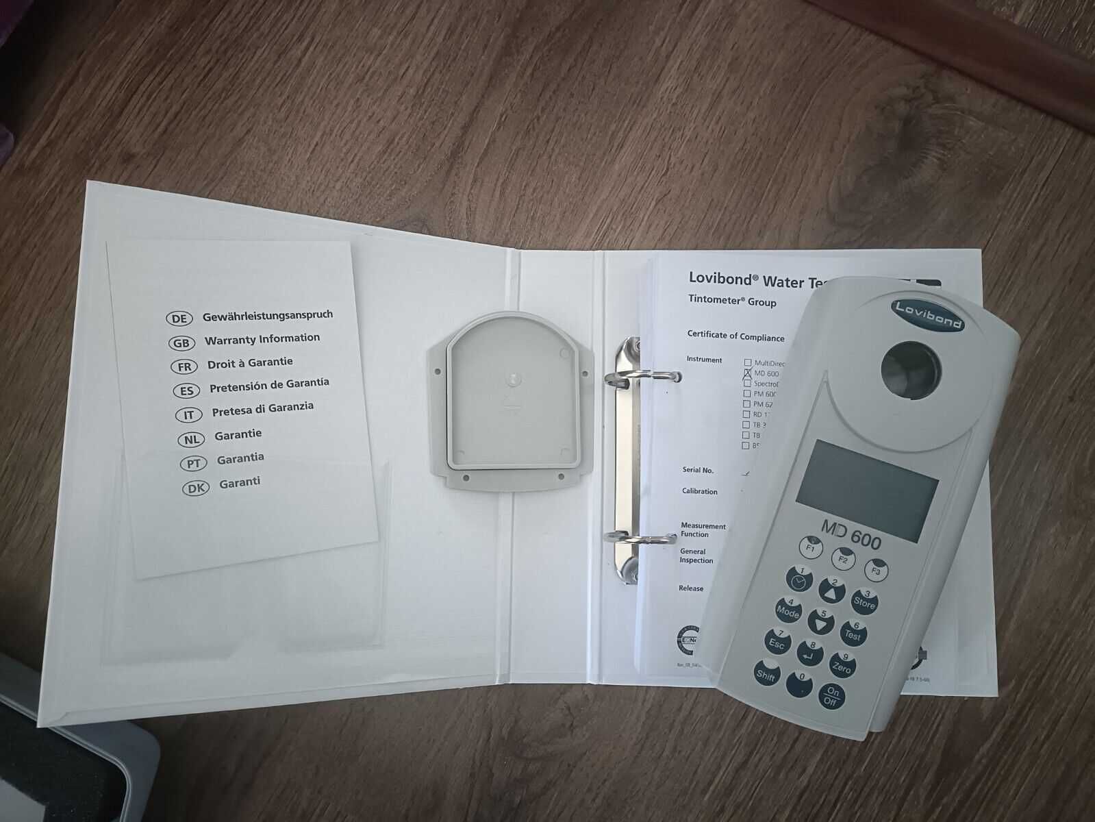 FOTOMETRU PORTABIL Lovibond MD 600 Photometer - tester apa