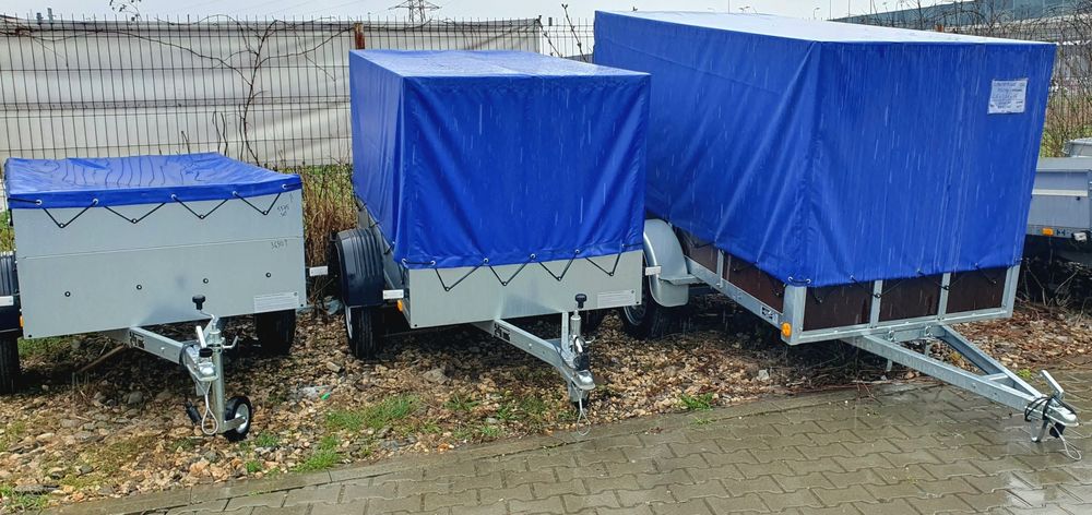 Remorca  remorca cu prelata noi cu garantie si numar provizoriu pe loc