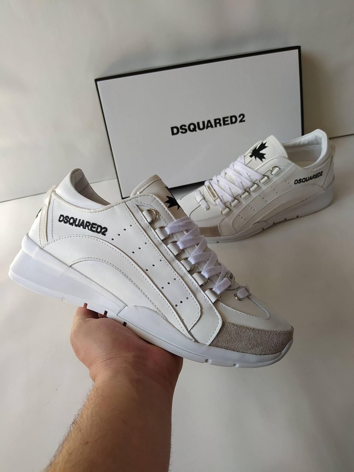 Мъжки маратонки естествена кожа 40-45 Dsquared