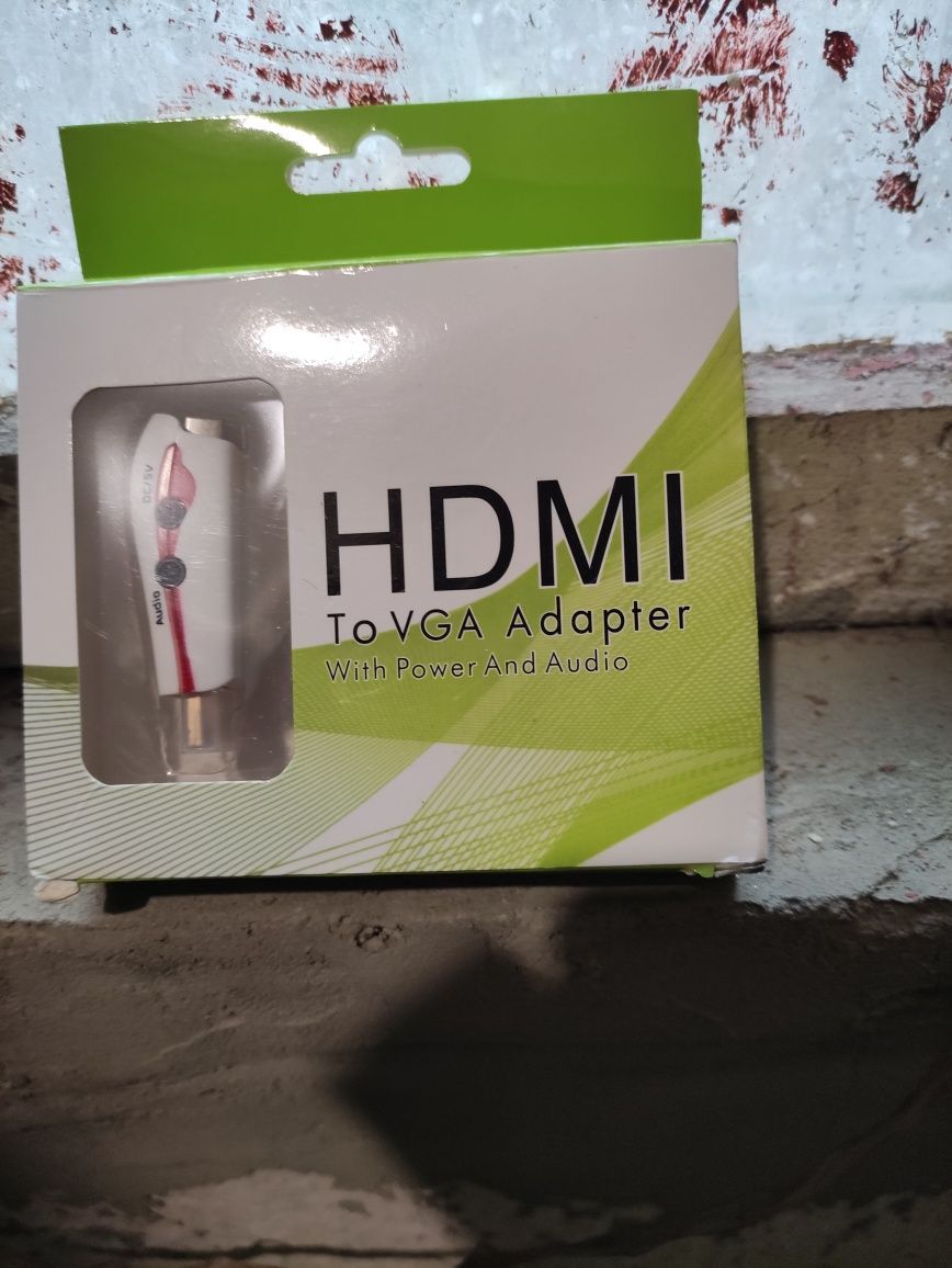 HDMI TO VGA с аудио и захранване