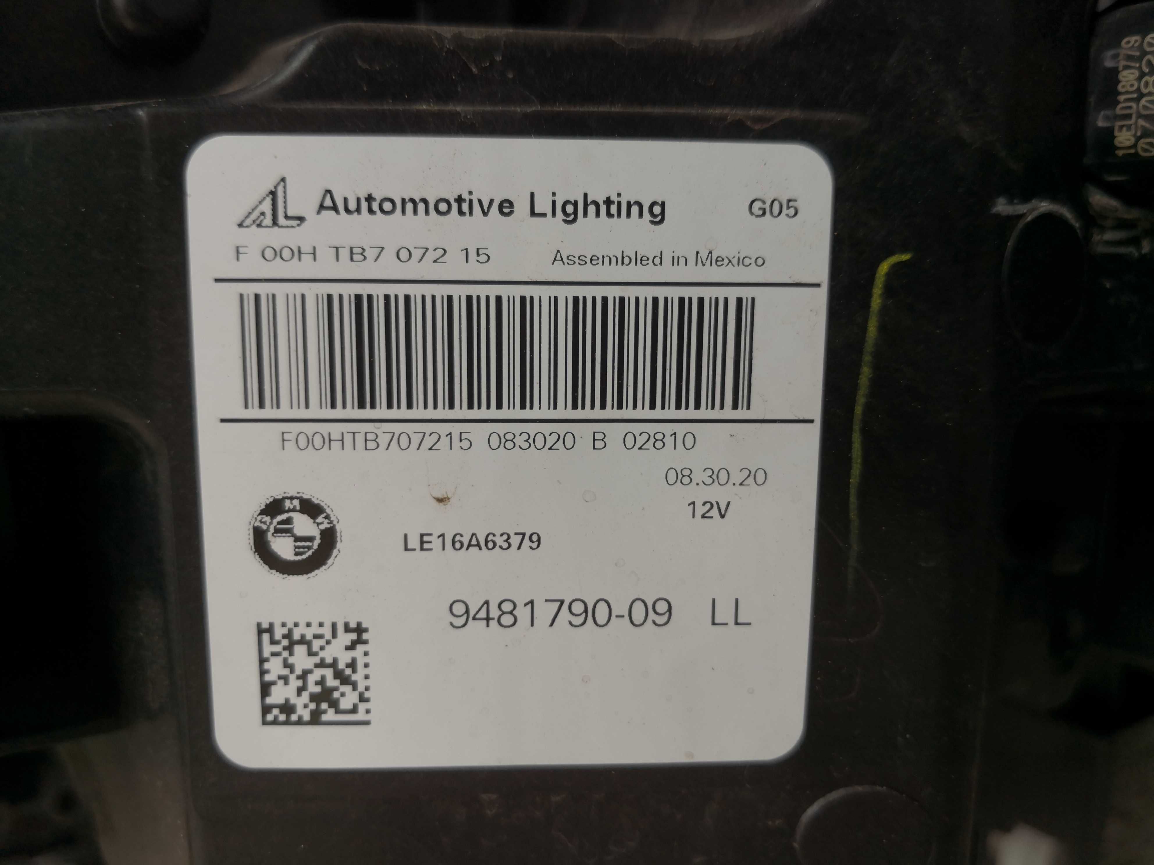 Фар BMW X5 G05 X6 G06 Laser LED десен /Фар БМВ Х5 Г05 Х6 Г06 Оригинале