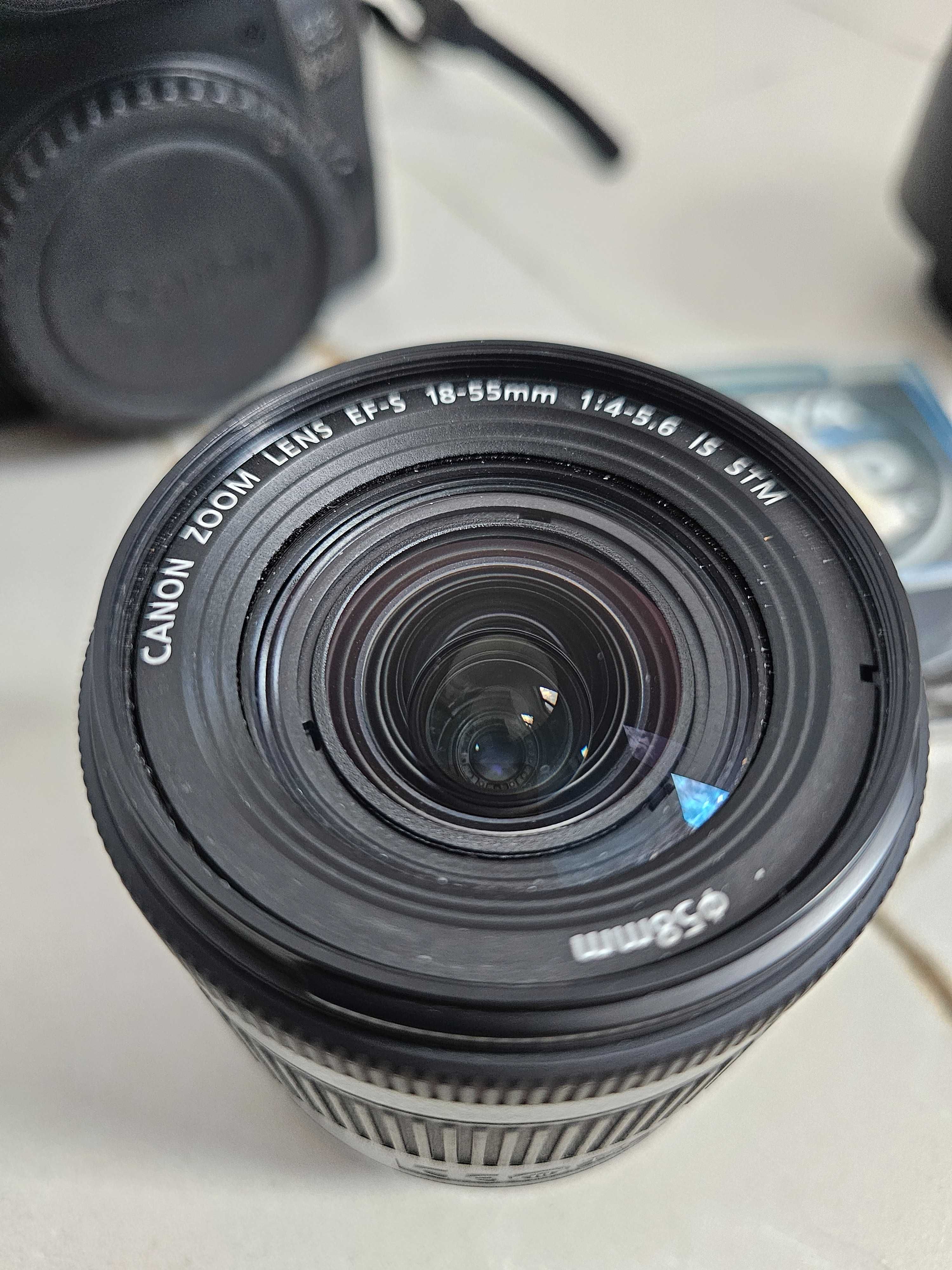 Kit aparat foto Canon EOS 850D body + 2 obiective + accesorii