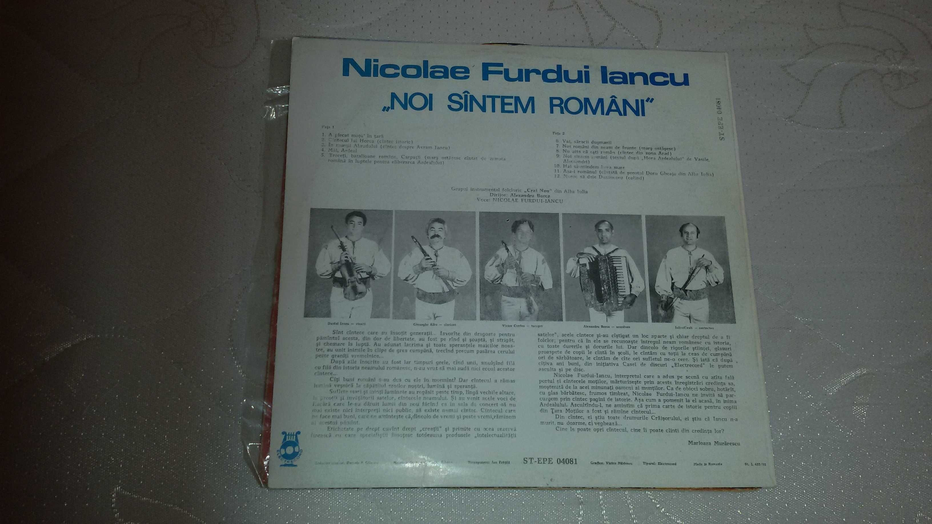 Vinil Ioan Bocsa / Nicolae Furdui Iancu/Leordean Nutu