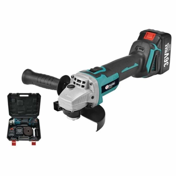Акумулаторен безчетков ъглошлайф IF Tools AG03 – 36V, 2×4.0Ah батерии,