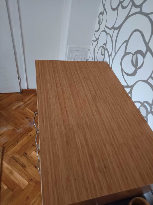 Скрин цвят бамбук и крем