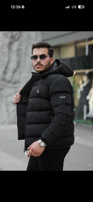 Geaca cu gluga CALVIN KLEIN