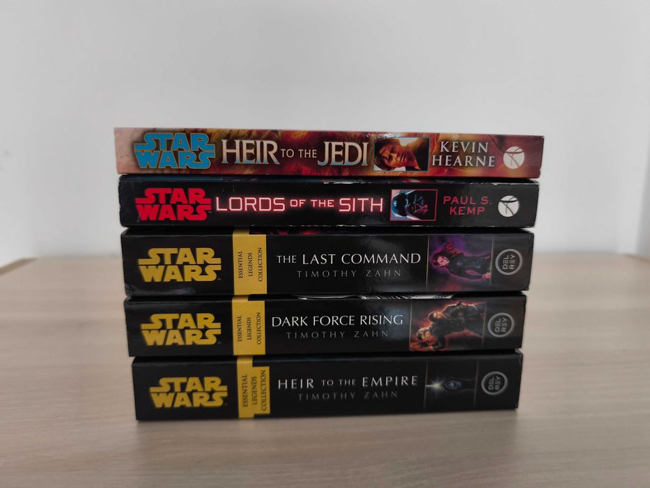 Книги на английски; Star Wars; Jedi; The Force; Dark Side; Thrawn;