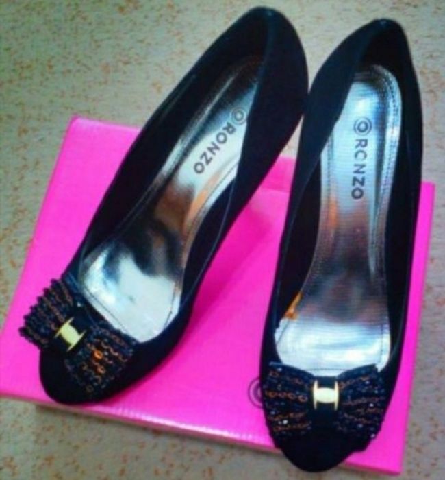 Замшевые   туфли