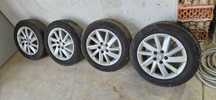 Гуми 185/60 R15 + джанти 5х100 за Сеат Ибиза