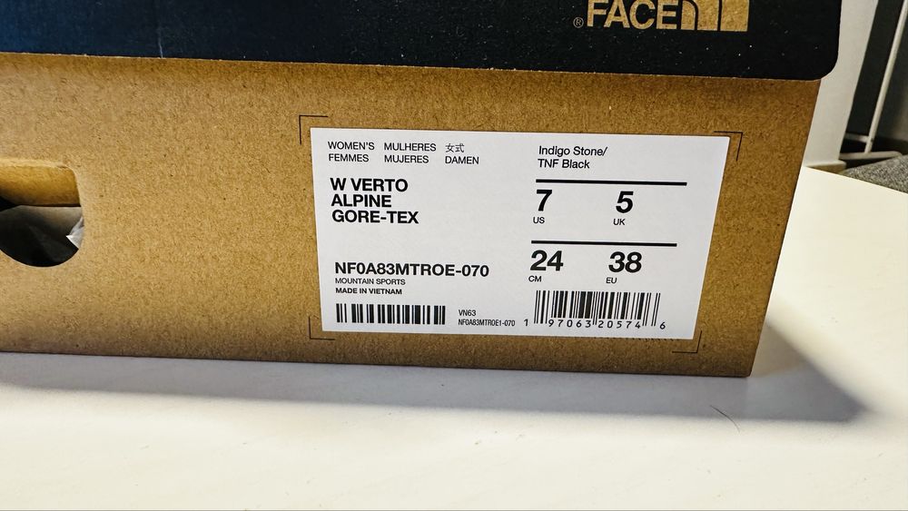 Pantofi Drumetie Femei The North Face W Verto Alpine Gore-tex