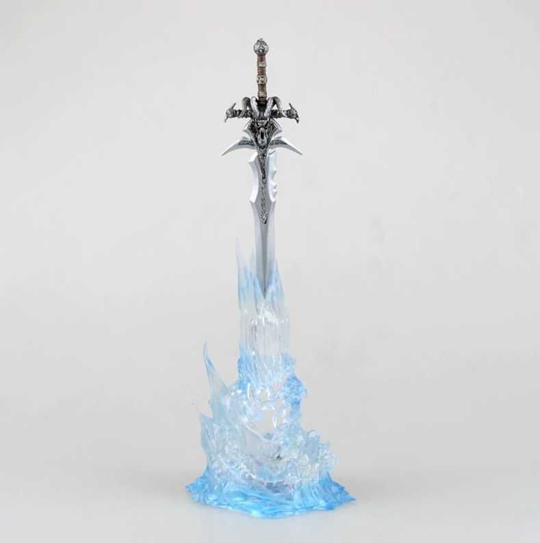 World of Warcraft Wow Arthas Frostmourne lumineaza 28 cm