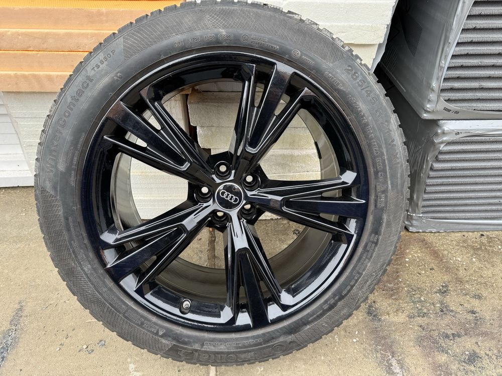 Set roti iarna - anvelope iarna + jante  Continental 285/45 R21