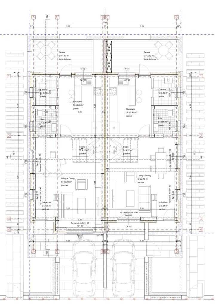 Duplex eficient energetic în Timișoara Zona Metro 2 Torontalului