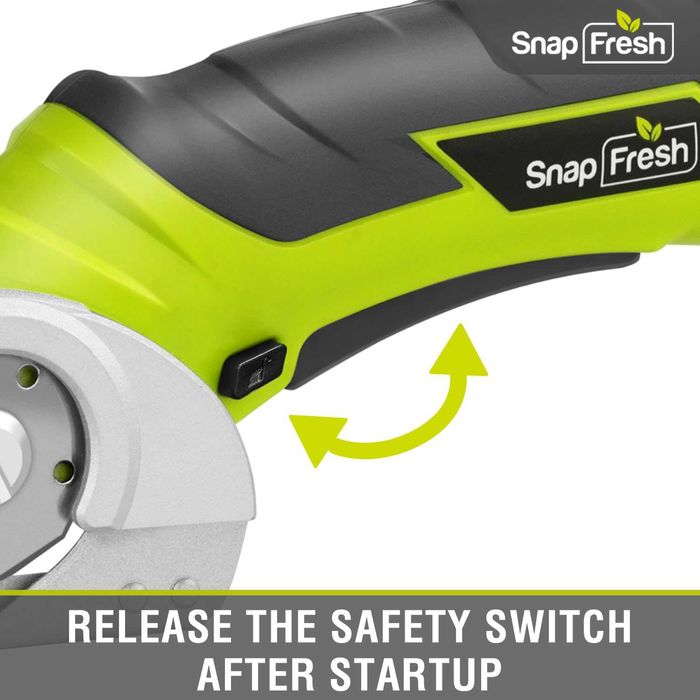 SnapFresh електрически ножица 4V с 2 авто-острящи се ножа