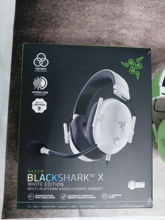 игровые наушники razer blackshark V2x