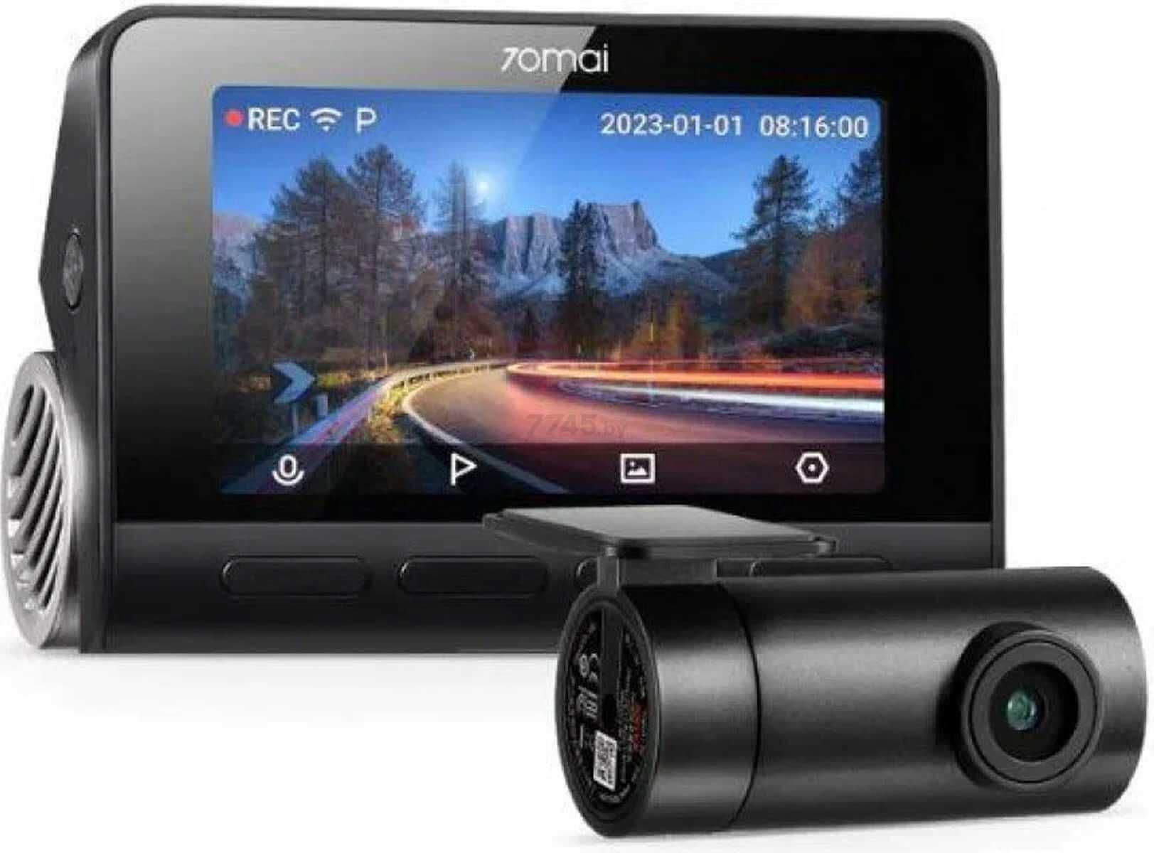 Видеорегистратор 70mai Dash Cam A810‑2 4K + Rear Cam Set