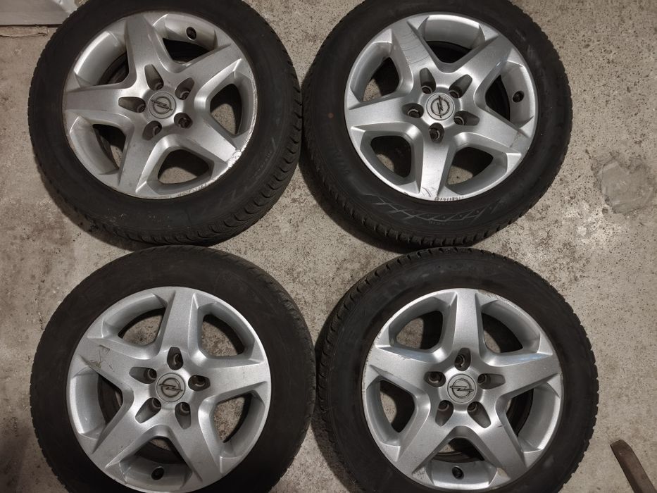 Железни джанти 16 цола с тасове за Opel Astra H