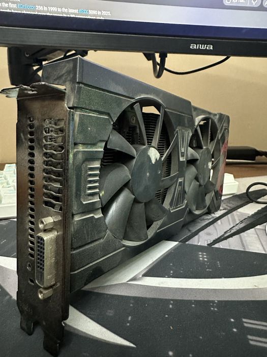 Игровая Видеокарта Asus Rog RX 470 - 4gb