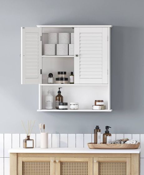 Стенен шкаф за баня от MDF