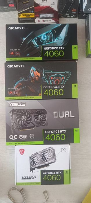 Pc dektop gaming rtx 4060 12600k